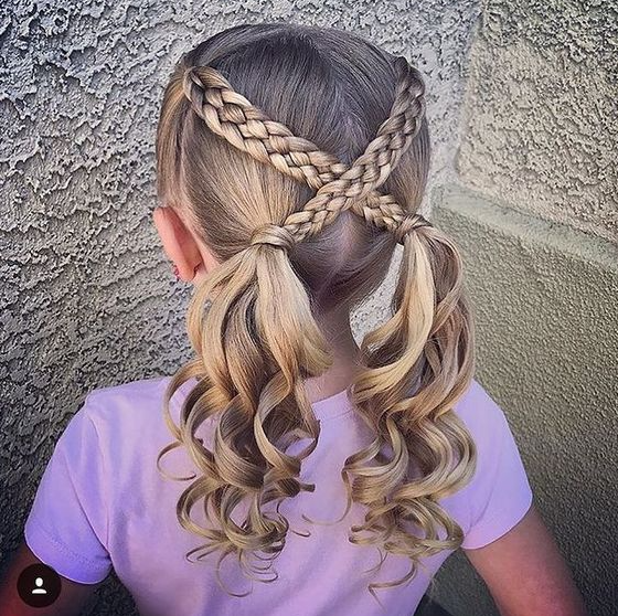 Hair Styles For Kids   Fun And Easy Braided Hairstyles For Little