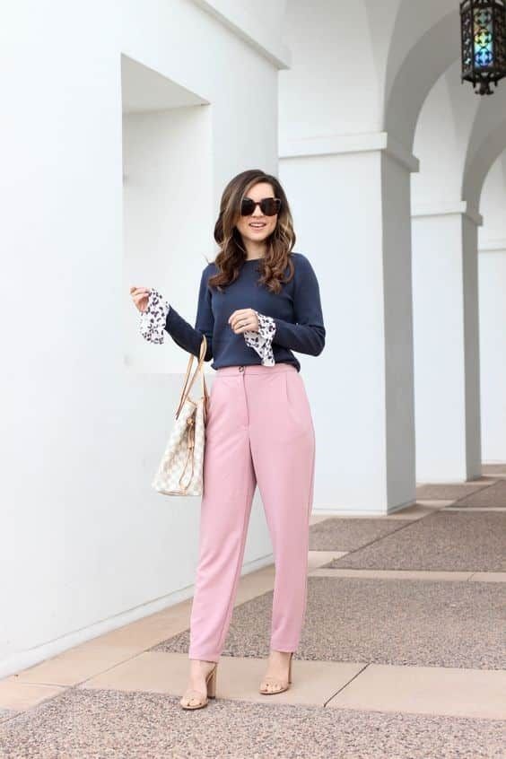 How To Wear Pink Pants Outfit Ideas & Styling Tips