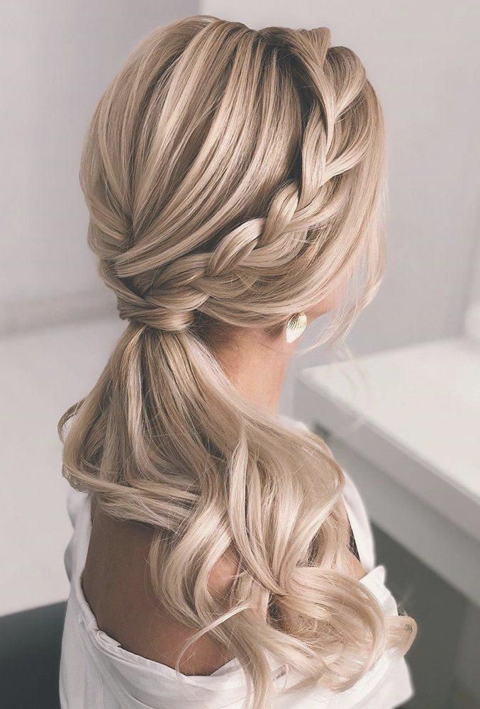Prettiest Ponytail Updos For Wedding Hairstyles