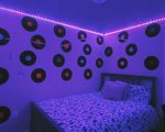 Record Wall Wall Decor Led Lights Room Inspo