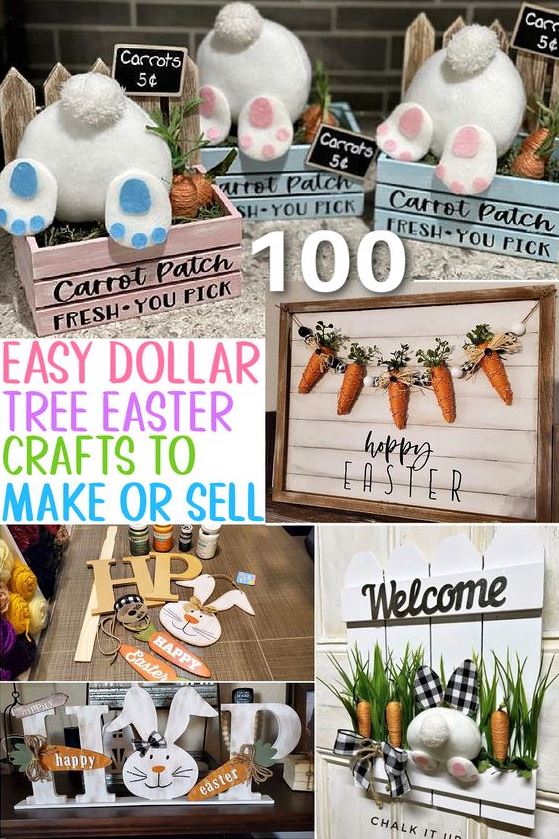 Dollar Tree Easter Diy (11)