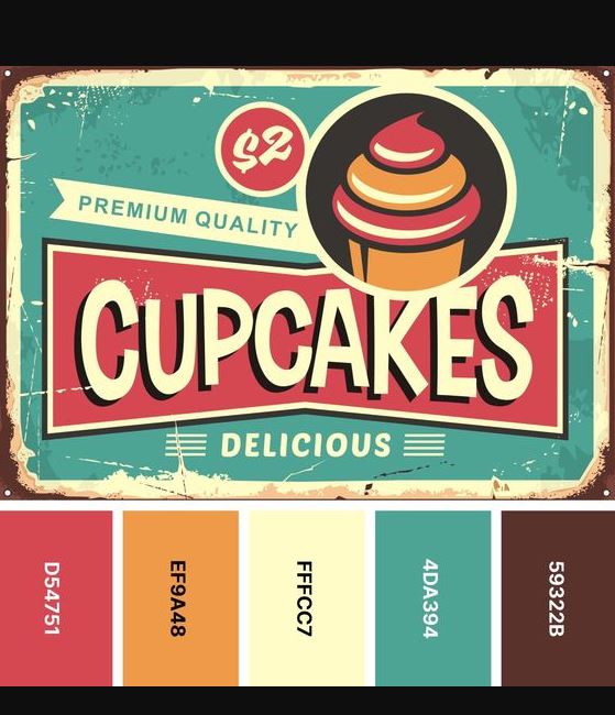 Retro Color Palettes For Throwback Designs