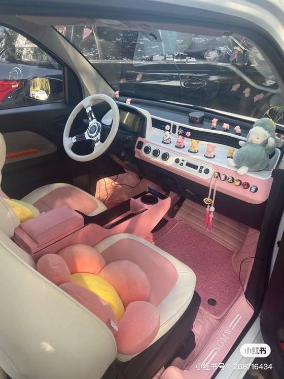 Aesthetic Car Inside   Car Interior Diy Pink Car Accessories Pink Car Interior Car Interior Accessories Car Accessories Car Assessories