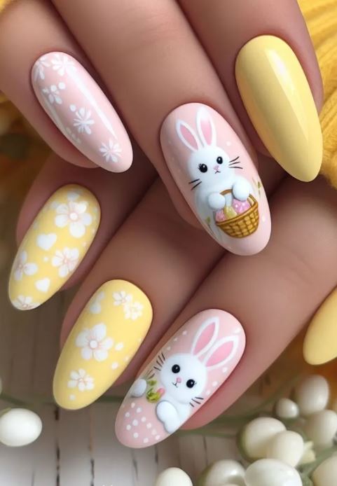 Bunny & Bloom Nails Ideas