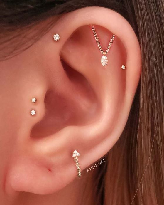Cartilage Earring   Earings Piercings Ear Piercings Cute Ear Piercings Ear Piercings Helix Helix Piercings Jewelry Piercing