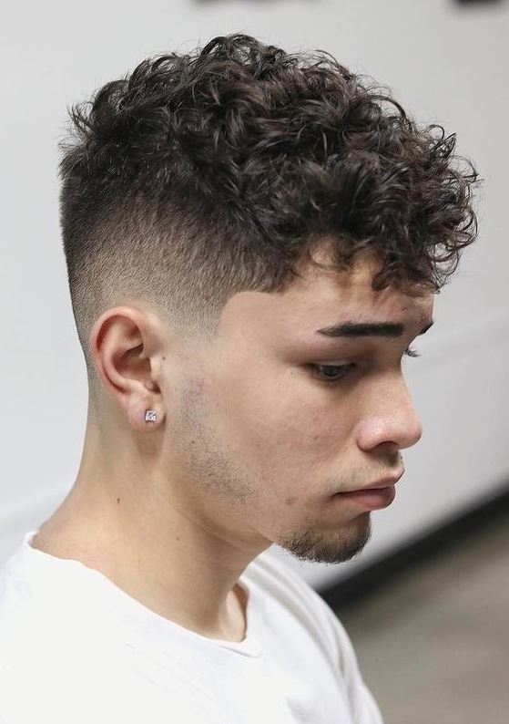 Curly Hair Cut   Modern Men’s Hairstyles For Curly Hair Men Haircut Curly Hair Haircuts For Curly Hair Men's Curly Hairstyles Curly Hair Styles Curly Hair Men Male Haircuts Curly