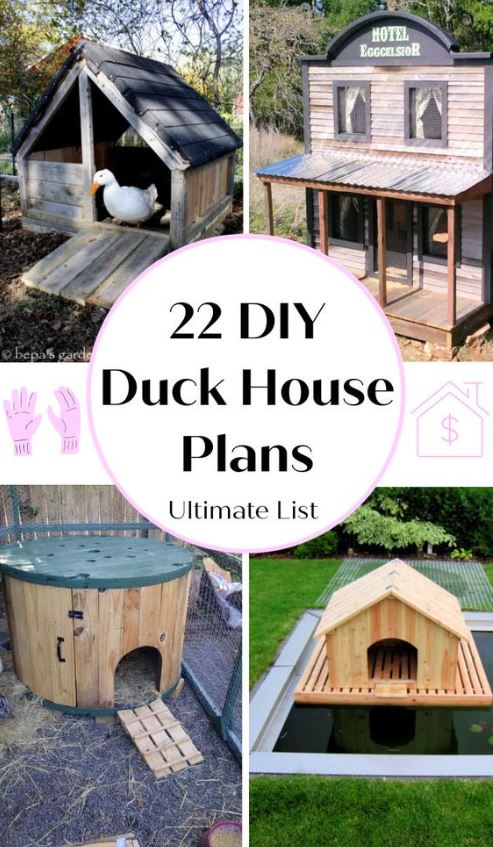 Diy Duck Enclosure Ideas   Free DIY Duck House Plans And Ideas To Build Yours Duck House Plans Duck House Duck House Diy Chickens Backyard Backyard Ducks Duck Coop