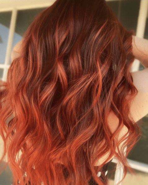 Spring Red Hair Color   Fall's Hottest Red Hair Color Trends Red Hair Color Red Hair Looks Hair Color Auburn Hair Color Caramel Fall Red Hair Red Hair Trends