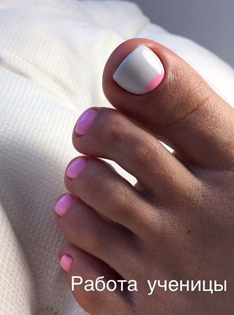 Summer Toe Nails   Adorable Toe Nail Designs For This Summer Toe Nail Designs Simple Toe Nails Pink Toe Nails Toe Nails Nail Designs Summer Cute Toe Nails