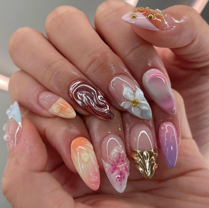 Top Trendy Summer Nails Photo