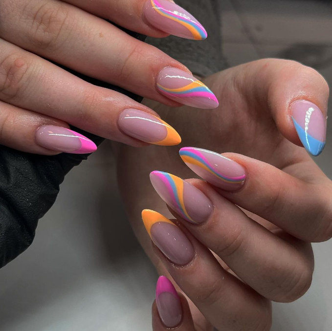 Amazing New Summer 2024 Nail Art Photo