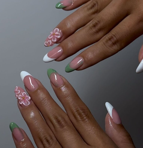 Awesome Hot Summer 2024 Nails Photo