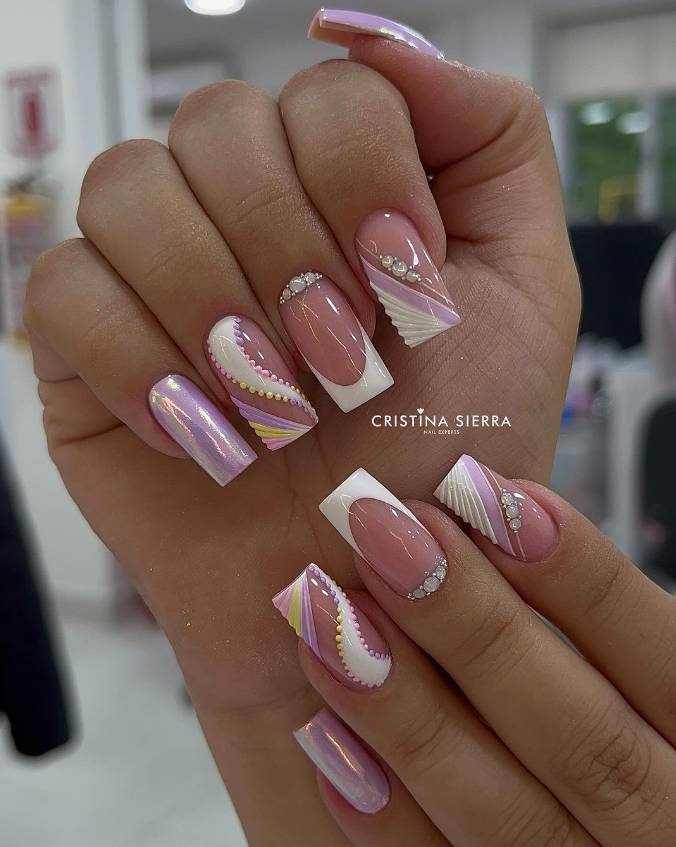 Best Trendy 2024 Summer Nail Art Photo