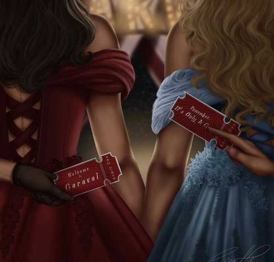 Caraval   Caraval Series Scar & Tella Caraval Book Book Art Fan Book Fantasy Books Ya Books Book Nerd