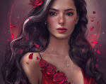 Caraval   Scarlett Dragna Fan Book Romantic Books Fantasy Books Character Portraits Fan Art Book Characters