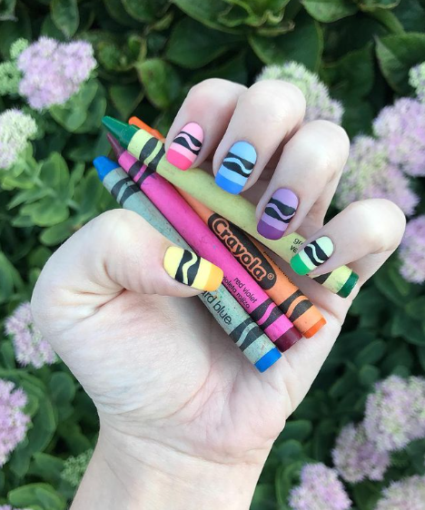 Crayon Nails