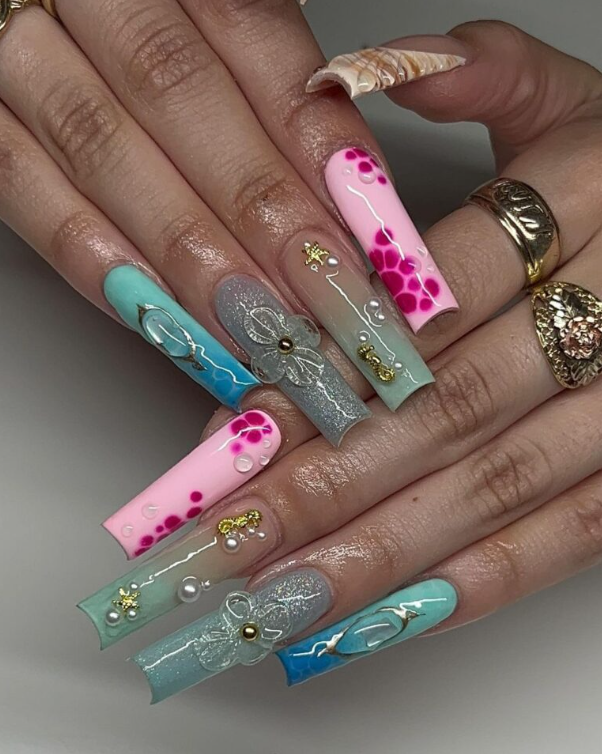 Pretty Hot Nail Art Designs Ideas