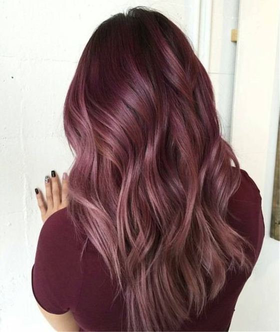 Best Burgundy Hair Color And Designs For Your Inspiration Maroon Hair Hot Hair Colors Hair Color Burgundy Maroon Hair Colors Hair Color Trends Honey Hair Color