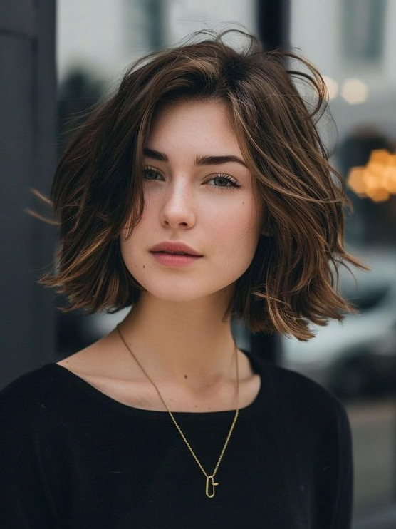 Chic Chin Length Hairstyles 2024 For All Hair Types Chin Length Hair Chin Length Haircuts Medium Hair Styles Haircuts Staright Hair Short Hair Styles Thick Hair Styles