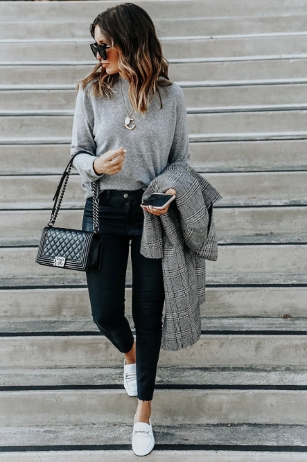 Cool Work Outfit Ideas With Loafers