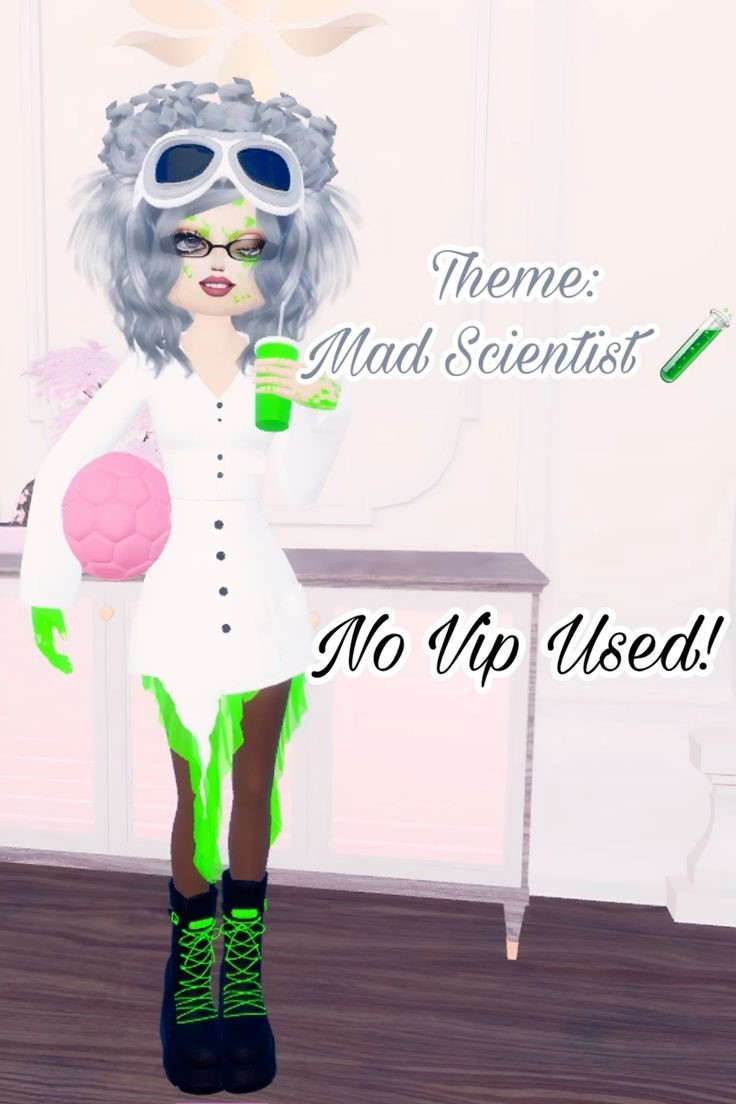 Cute Mad Scientist Dress To Impress Gallery