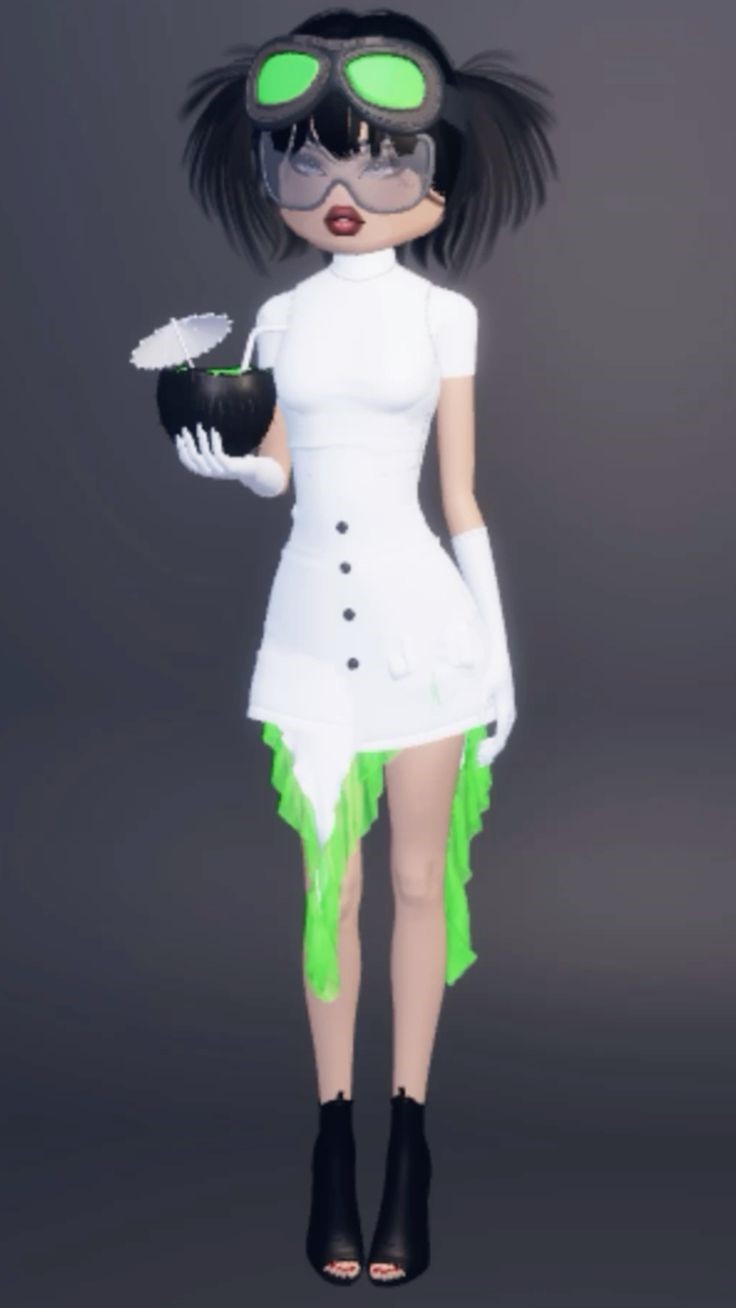 Cute Mad Scientist Dress To Impress Picture