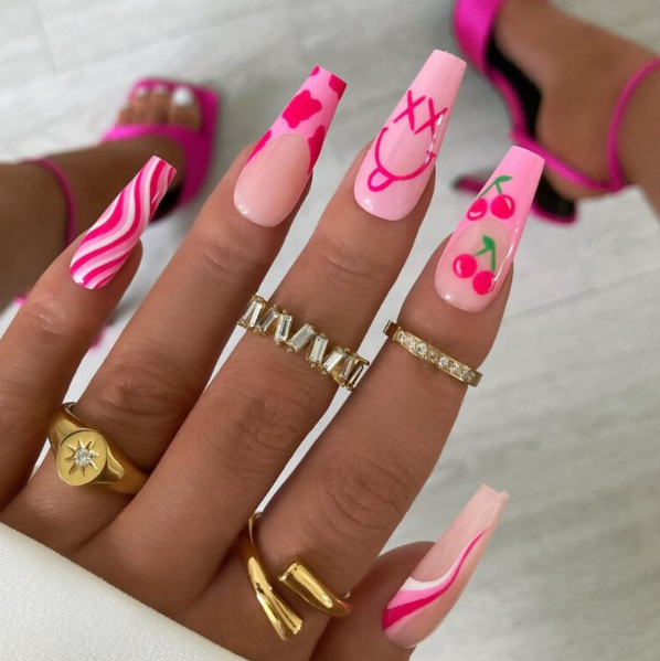 Cute Trendy Manicure Designs Gallery