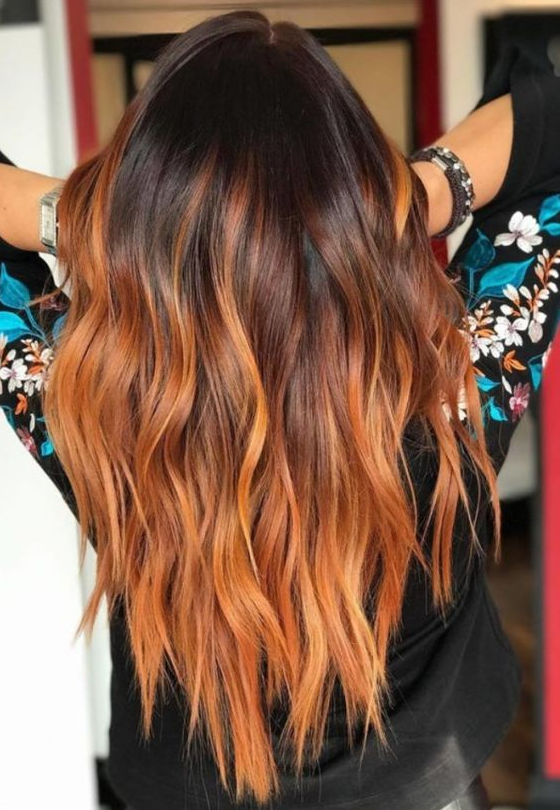 Cute Fall Hair Color Ideas To Copy In 2024 Ginger Hair Color Fire Hair Hair Color Balayage Fire Hair Color Ombre Hair Color Ginger Hair