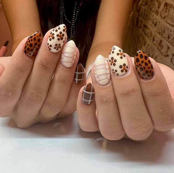 Elegant Fall Nail Designs For Short Nails Thanksgiving Nails Nails Fall Nail Designs Cute Gel Nails Nails Inspiration Cute Nails For Fall