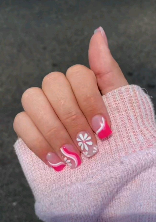 Fake Nails Nail Art Designs Lilac Nails Checkered Nails White Nails Short Nails Stylish Nails