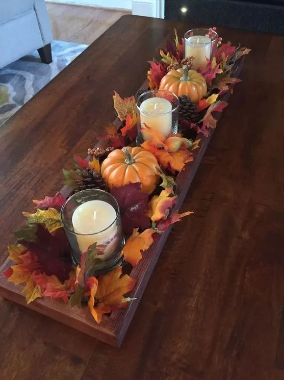 Fall Decorating Ideas For A Cozy Autumn Season   Table Centerpieces