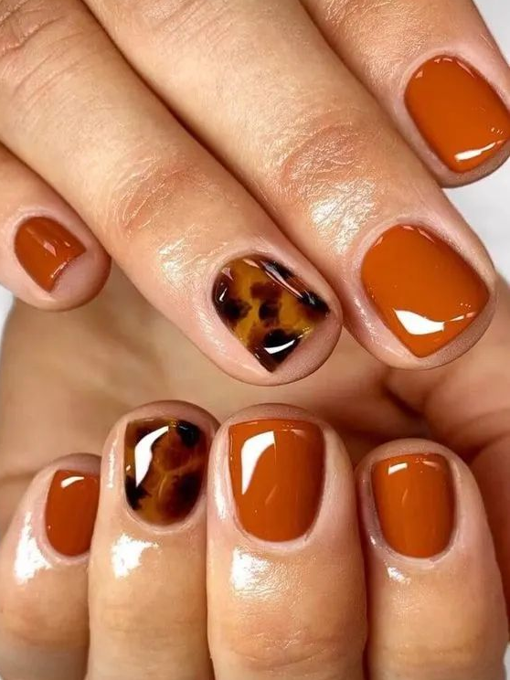 Fall Nail Art Ideas And Smokin' Autumn Colors 2024 Fall Toe Nails Orange Nails Orange Nail Designs Fall Gel Nails Thanksgiving Nails Fall Nail Colors