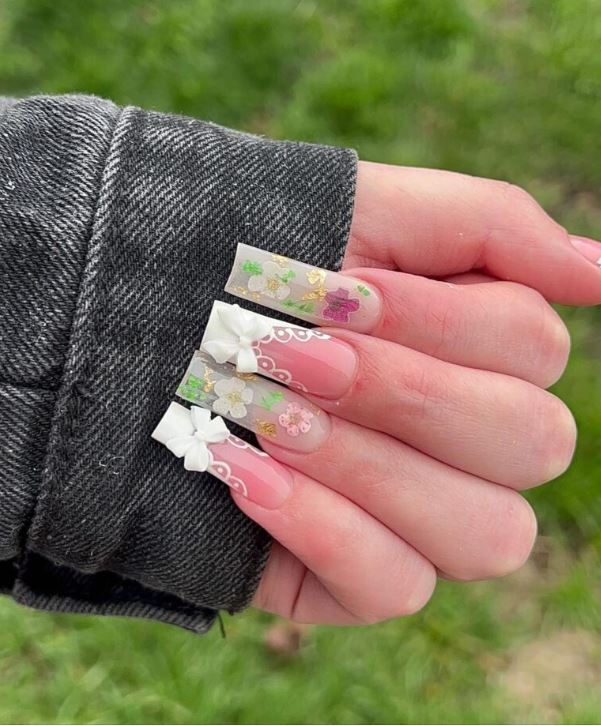 Gorgeous Best Square Nail Art Photo