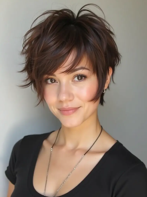 Gorgeous Short Shaggy Haircuts Gallery