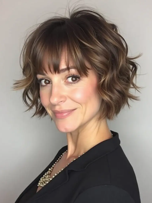 Gorgeous Short Shaggy Haircuts Ideas