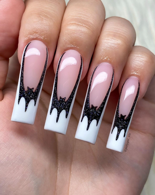 Gothic Drip Nails