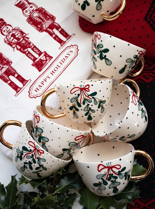 Handmade ChiaCups Looking Very Festive Diy Pottery Painting Pottery Painting Diy Pottery