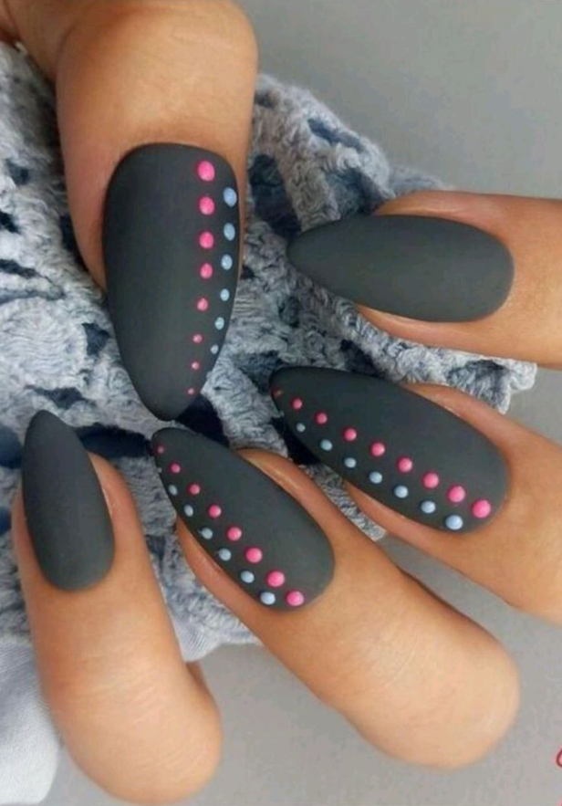 Nail Designs Fall Nail Designs Matte Nails Nail Art Designs Acrylic Nail Designs Spring Nail Art