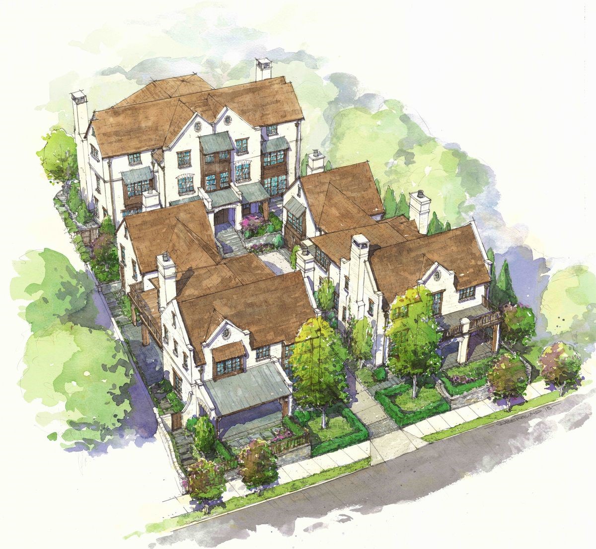 New Family Village Plans Gallery