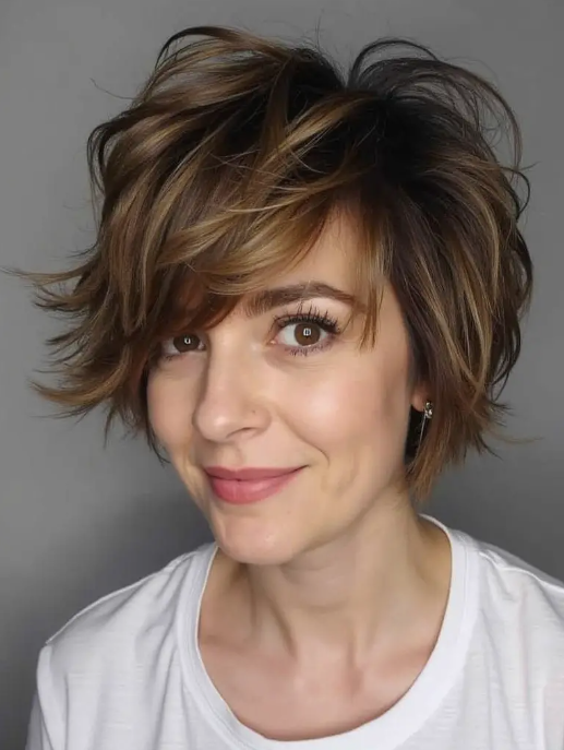 Outstanding Short Shaggy Haircuts Photo