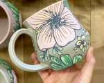 Pottery Mugs Pottery Gifts Pottery Designs Diy Pottery Painting Pottery Painting Designs Handmade Ceramics