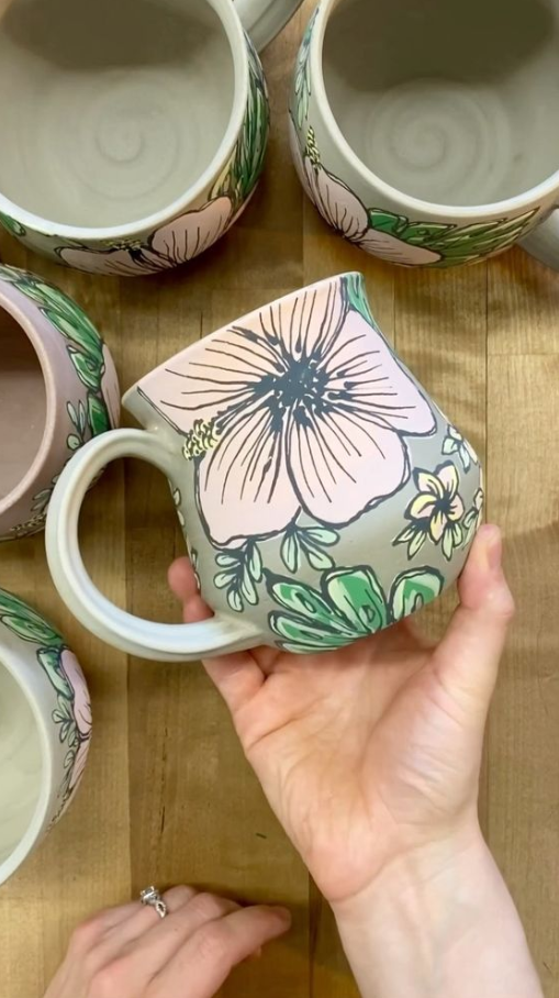 Pottery Mugs Pottery Gifts Pottery Designs Diy Pottery Painting Pottery Painting Designs Handmade Ceramics