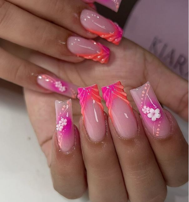 Pretty Best Square Nail Art Photo