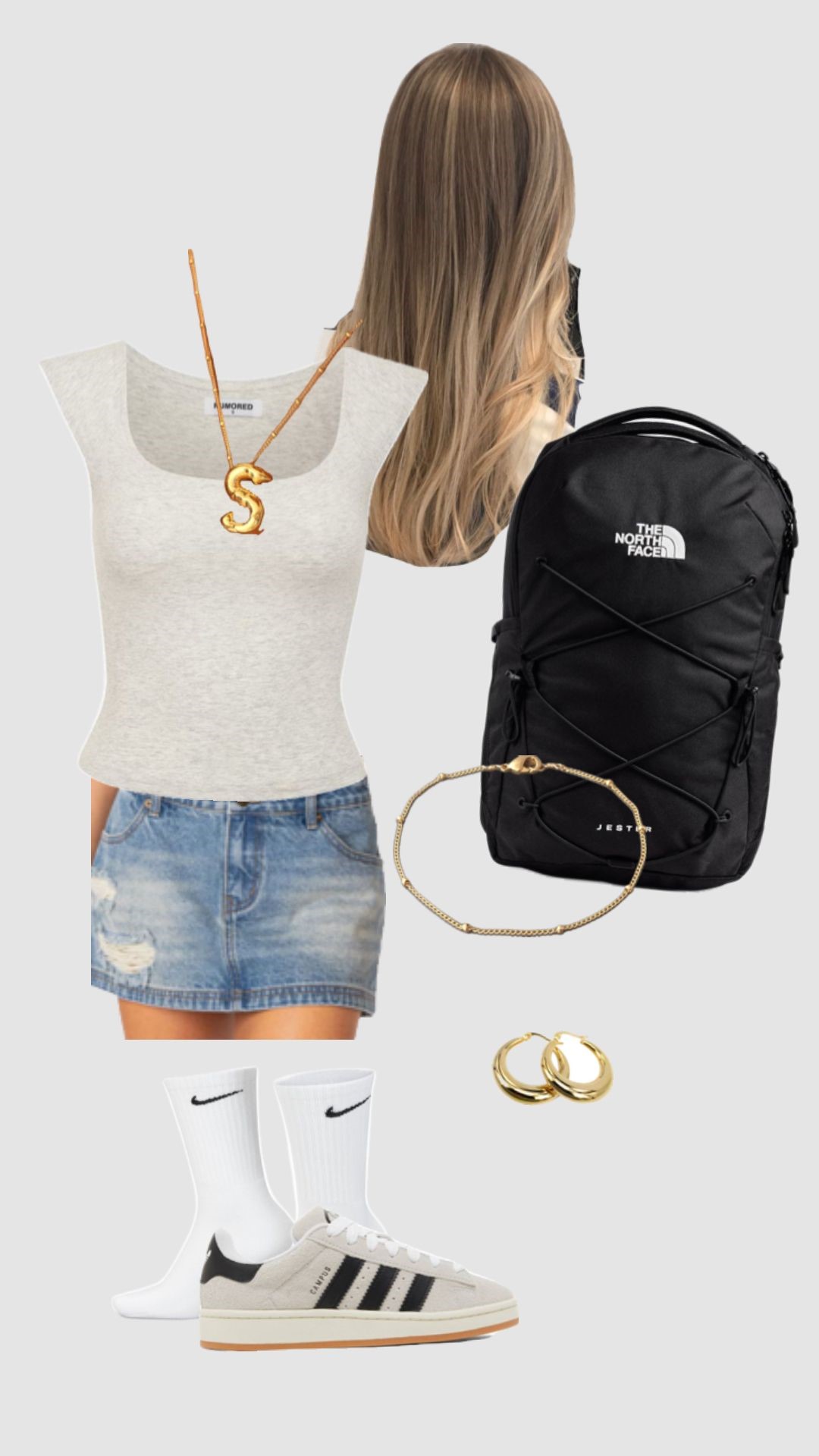 Pretty First Day Of School Outfits Ideas