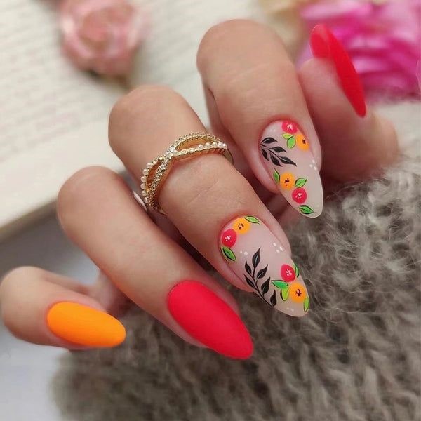 Pretty Nail Inspo Almond Ideas