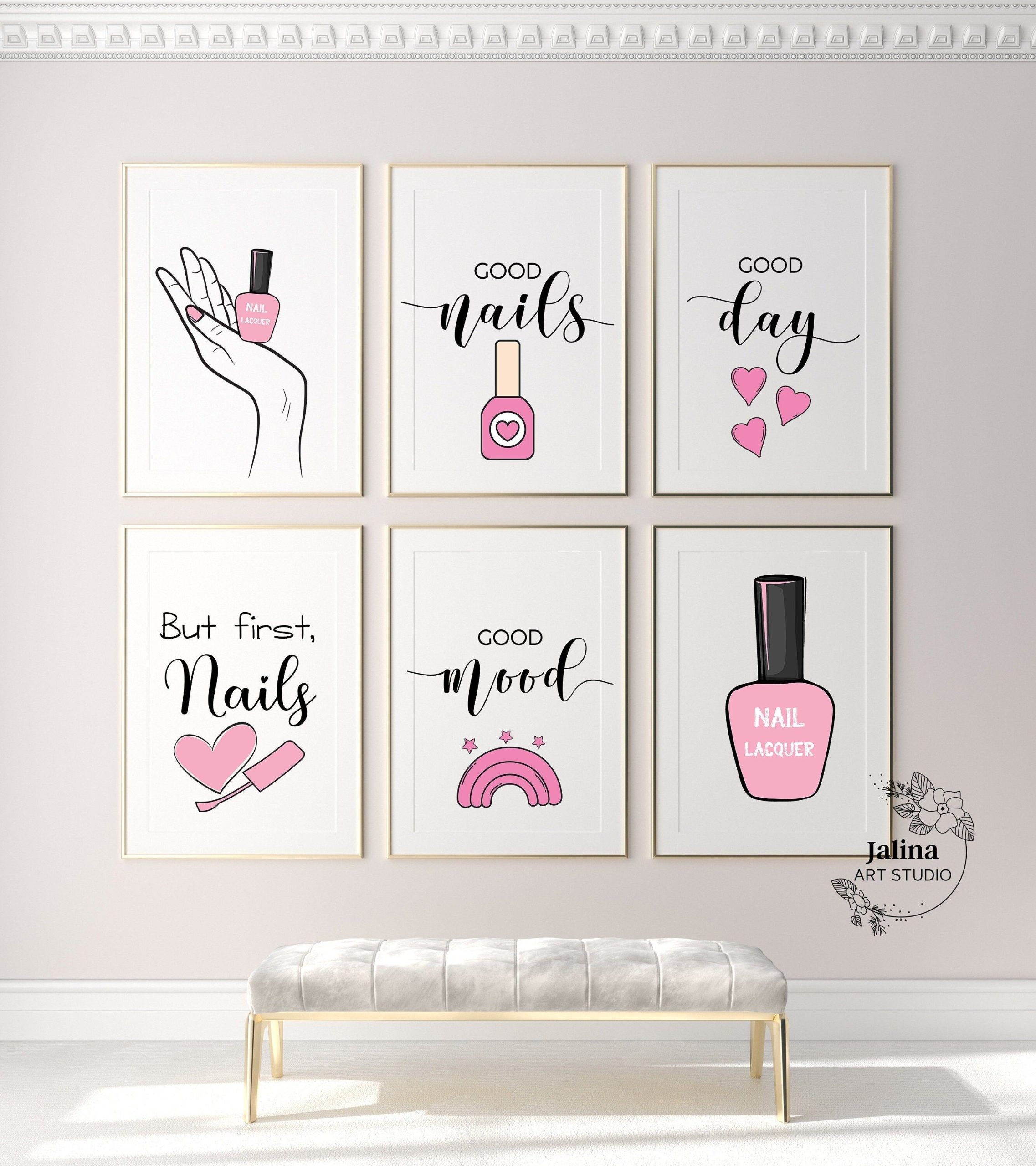 Pretty Nail Room Decor Ideas Inspiration