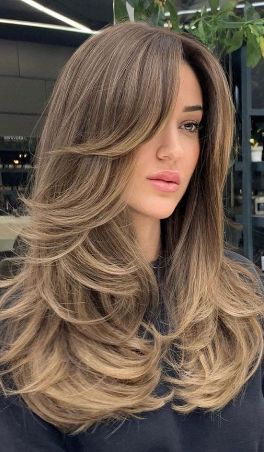 Romantic Hair Colour Ideas For Wedding Day Glamoursoft And Ethereal Ombre Subtle Blonde Haircuts For Long Hair With Layers Long Hair With Bangs Laong Hair Cuts Long Hair