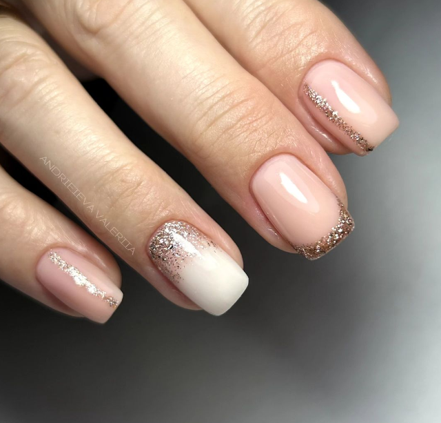 Rose Gold Sparkle