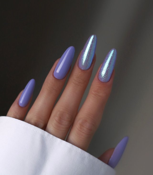 Shimmering Lilac Glam