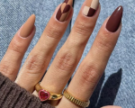 Short Almond Nail Ideas For Fall From French Tips To Mismatched Neutrals Nail Designs Stylish Nails Nail Art Gel Nails Fall Nail Designs Winter Nails